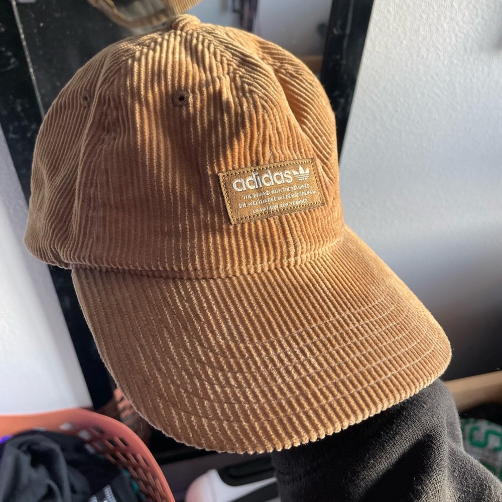Adidas corduroy hat